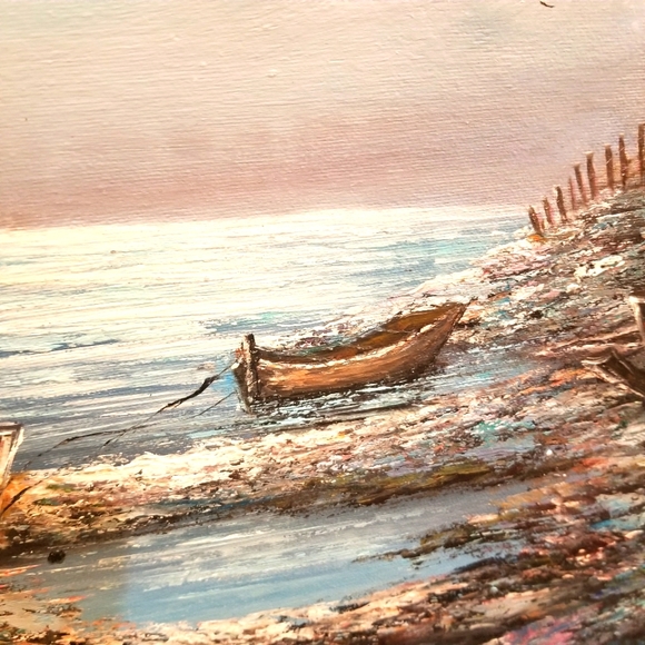 Everett Woodson Origional Signed Oil painting on Canvas - Picture 11 of 13